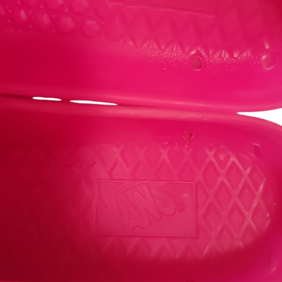 Vans Slip-On Mule TRK Hot Pink Sneakers Water Shoe Sandals 2023 Sz 7-EUC - Picture 5 of 7
